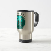 魚類の占星術のな印 トラベルマグ (正面右)