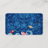 魚類の四角い名刺 名刺 (正面)