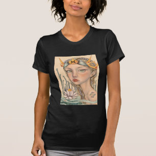 魚類の女の子 Tシャツ