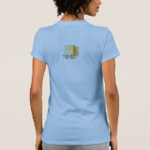 魚類の女性のTシャツ Tシャツ (裏面)