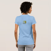 魚類の女性のTシャツ Tシャツ (裏面フル)