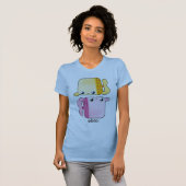 魚類の女性のTシャツ Tシャツ (正面フル)