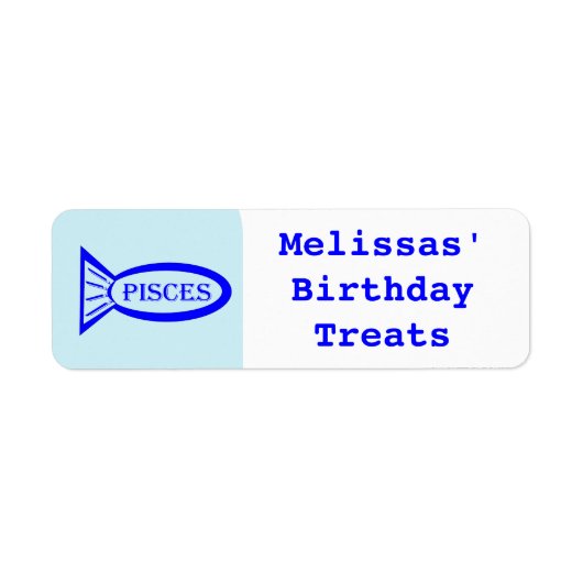 魚類の星印ラベル ラベル (正面)