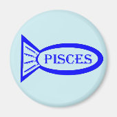 魚類の星印 マグネット (正面)