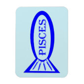 魚類の星印 マグネット (縦)