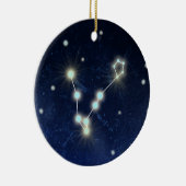魚類の星座|の名前をカスタムする セラミックオーナメント (右)