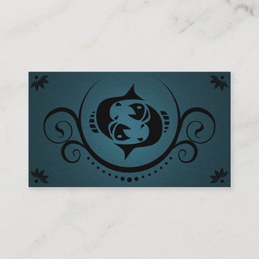 魚類の洗練 名刺 (正面)