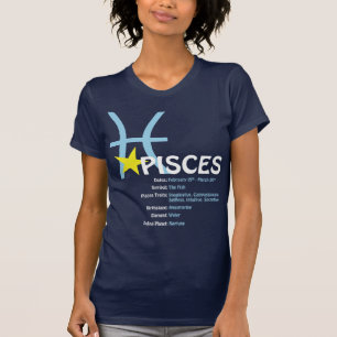 魚類の特性の女性Tシャツ Tシャツ