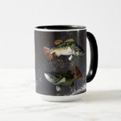 魚類の(占星術の)十二宮図の記号 マグカップ (正面右)