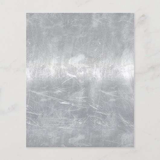 魚類の(占星術の)十二宮図はグランジな鋼鉄スタイルのプリントに署名します チラシ (裏面)