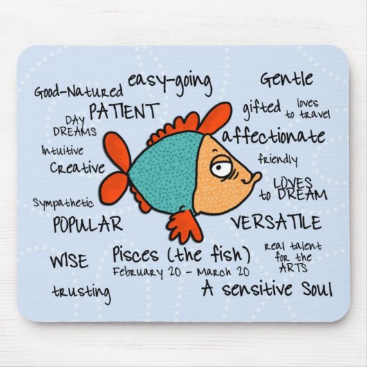 魚類のmousepad マウスパッド (正面)