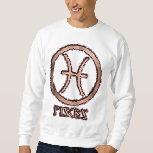 魚類は燃えました スウェットシャツ (正面)