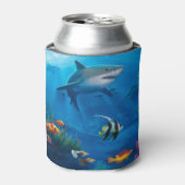 魚類イラストレーション 缶クーラー (缶正面)