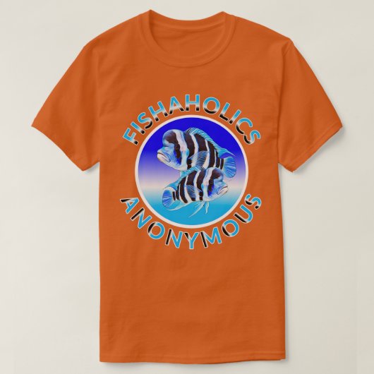魚類無名水族館魚フロントサCicel Tシャツ (デザイン正面)