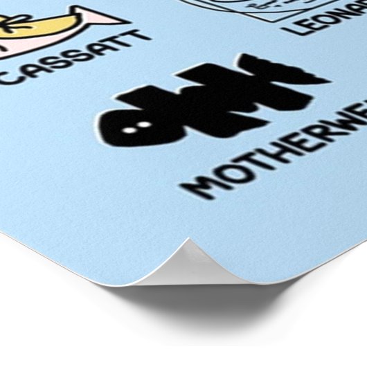 魚類複合美術学校 ポスター (角)