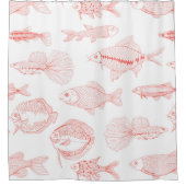 魚類 シャワーカーテン (正面)