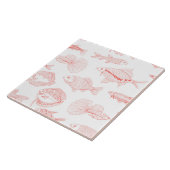 魚類 タイル (側面)