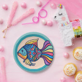 魚類 ペーパープレート (パーティー)