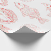魚類 ラッピングペーパー (角)