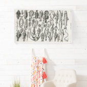 魚類、海、魚類学者 横断幕 (インサイチュ)