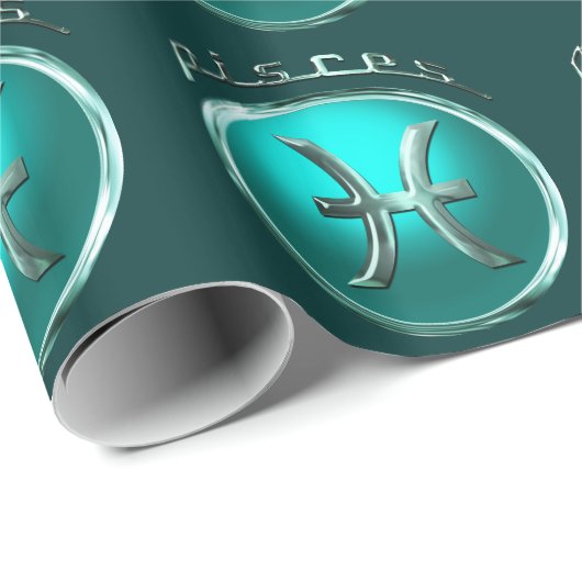 魚類|魚の占星術のな印 ラッピングペーパー (ロールコーナー)