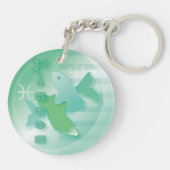 魚類Febuary 20から3月20日 キーホルダー (裏面)