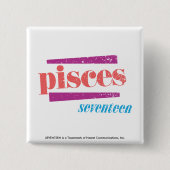 魚類LtPink 缶バッジ (正面)