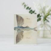 魚飛んでいるの ポストカード (スタンド正面)