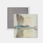 魚飛んでいるの マグネット (正面/裏面)