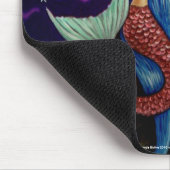 魚飛んでいる人魚マウスパッド マウスパッド (コーナー)