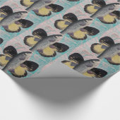 魚飛んでいる ラッピングペーパー (角)