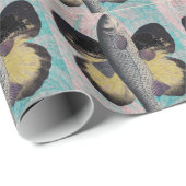 魚飛んでいる ラッピングペーパー (ロールコーナー)