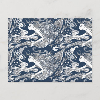 魚食べ物を与えの ポストカード