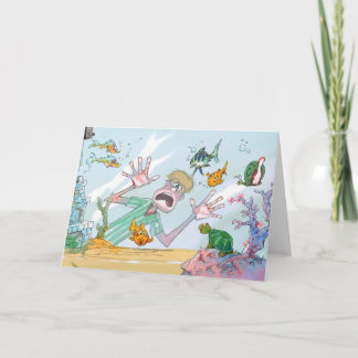 魚飼育用の水槽カード カード