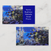 魚飼育用の水槽2の名刺 名刺 (正面/裏面)