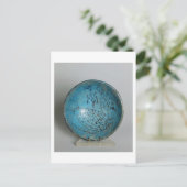 魚飾の入った料理 ポストカード (スタンド正面)