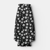 魚骨猫プリント ボトルクーラー (正面)