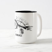 魚骨 ツートーンマグカップ (正面右)