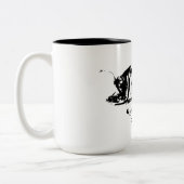 魚骨 ツートーンマグカップ (左)