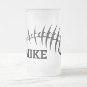 魚骨 フロストグラスビールジョッキ (中央)