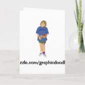 魚魚のハッピーバースデーパーティの招待状カード 招待状 (裏面)