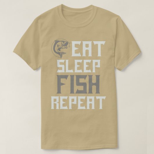 魚魚釣り恋人ギフト魚釣り Tシャツ (デザイン正面)
