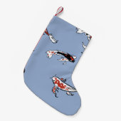 魚鯉コイコイ鯉 スモールクリスマスストッキング (正面 (吊り時))