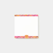 魚鱗パターン会場オープン ポストイット (正面)