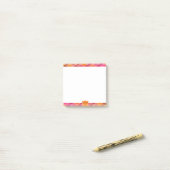 魚鱗パターン会場オープン ポストイット (デスク上)