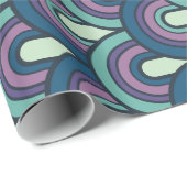 魚鱗模様の折り返し紙 ラッピングペーパー (ロールコーナー)