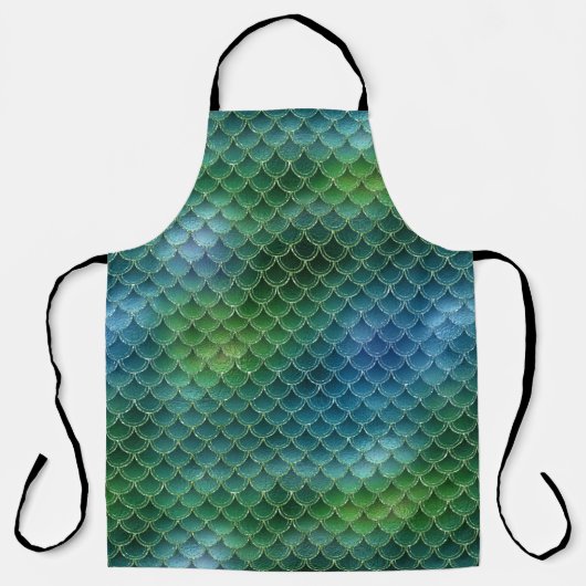 魚鱗 エプロン (正面)