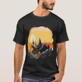 魚鳥 Tシャツ (正面)