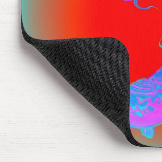 魚02k3vi3 マウスパッド (コーナー)