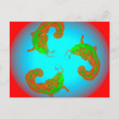 魚02k3vi ポストカード (正面)